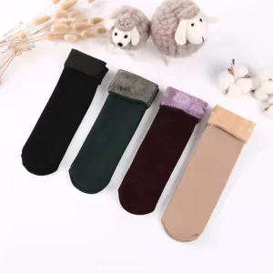 Bioserica Era Boot Socks Thermal Winter Socks Warm Thick Cozy Hiking Socks for Men Women