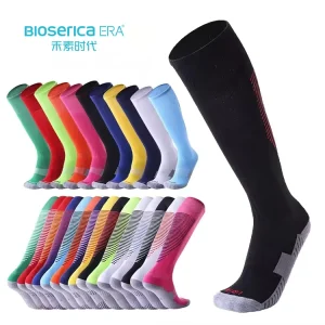 Bioserica Era Custom Eco Friendly Cuff Bottom Thickened Terry Breathable Anti Slip Odor Free Sustainable Knee High Football