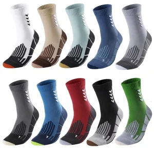 Bioserica Era Sweat Absorbent Sports Crew Socks Professional Basketball Socks Terry Socks