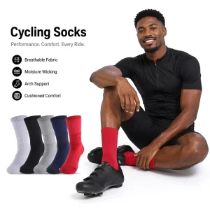 Black Bulk Basketball Crew Socks Youth Adult Eco-Friendly Spandex Cotton Custom Logo Spring Sport Socks