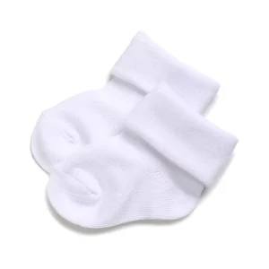 Boys and Girls Short Socks Soft Cotton Baby Socks Newborn White Baptism Infant Daily Kindergarten