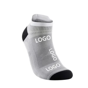Breathable Athletic Socks Mesh Knitted No Show Unisex Men’s Sports Socks Custom Logo