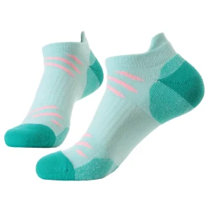 Breathable Compression Ankle Sport Socks Cushioned Running Men’s Gym Polyester Cotton Anti Bacterial Quick Dry