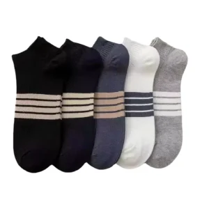 Breathable Cotton Bamboo Fiber Socks Lightweight Sports Socks Maximum Comfortable Long Lasting Wear Daily Use Sports Socks