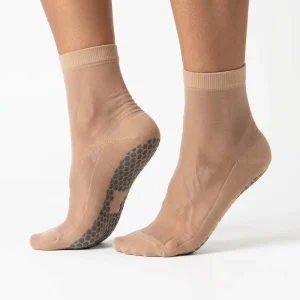 Breathable Crystal Silk Women Ankle Socks Ultra Thin Sheer Invisible Summer Short Stockings Anti-hook Elastic Solid Color