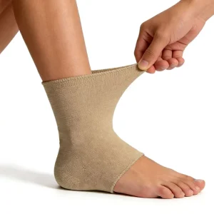 Breathable Elastic Nylon Foot Ankle Protection 3D Knitted Compression Ankle Sleeves For Men Women Sports Daily Wear