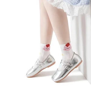 Breathable Knit Kid Cotton Socks All Day comfort Kids Socks for Play