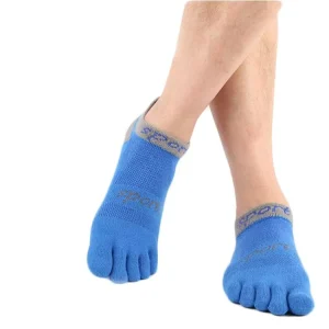 Breathable Quick-dry Outdoor Running Basketball Football Sports Men’s Toe Socks