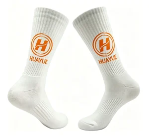Breathable Running Towel Bottom Thick Crew Sports Socks Custom