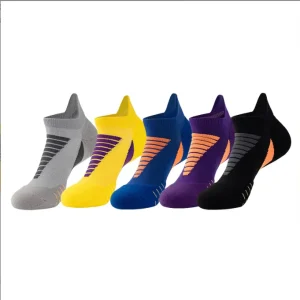 Breathable Short tube Sports Socks Combed Cotton Sweat absorbing Socks for Men and Women