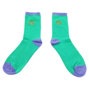Breathable Sports Socks Unisex Cotton Running Activities Casual Wear Moisture Wicking Crew Socks