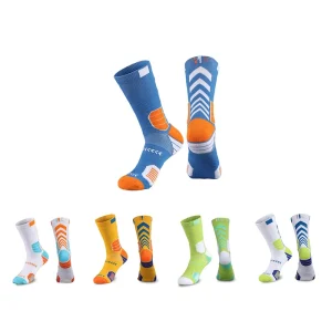 Bright Comfortable Customizable Various Colors Running Sports Unisex Designer Men’s Socks