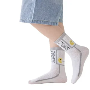 Bulk Cartoon Kids Socks Soft Breathable Cotton Non slip Grip Children Socks Factory Price