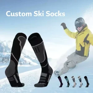 Bulk Custom High Performance Ski Socks Men Women Professional Custom Ski Socks