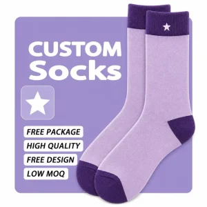 Bulk Order Logo Packaging One Stop Custom Socks for Business Gifts and Events