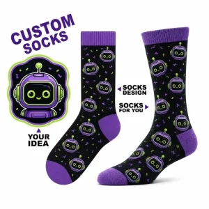 Bulk Order Private Label Logo Ready Custom Socks With Logo for Importers and Distributors