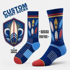 Bulk Order Source Factory Competitive Price Private Label Custom Socks For Business for Brand Promotions
