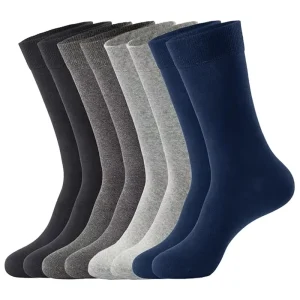 Business Casual Dress Socks for Men and Women Cotton Rich & Breathable Featuring Character Pattern