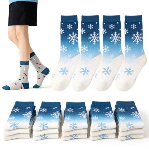 Business Casual Winter Invisible No-Show Antibacterial Socks-Knitted Cotton Body Logo Odor Control
