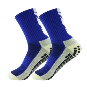Calcetas De Futbol Football Basketball Knitted Pattern Sport Soccer Grip Non Slip Gym Socks