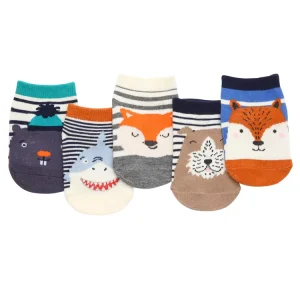 Cartoon Animal Pattern Anti slip Summer Short Baby Socks