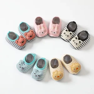 Cartoon Cute Animal Walking Shoes Children’s Baby Preschool Socks Breathable Anti Slip Unisex Home