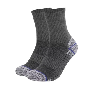 Casual Cotton Socks Outdoor Mid-length Sports Socks Thickened Towel-bottom Men Hiking Socks Odor-resistant Socks