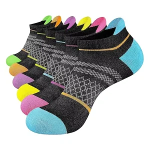 Casual Socks for Outdoor Anti-Bacterial Eco-Friendly Cushioned Sole Padding Soft Hand Feel for Unisex