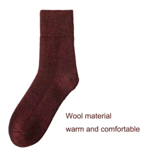 Casual Winter Wool Men’s Socks Breathable Keep Warm & Comfortable Soft and Thick