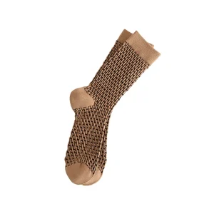 Casual Woven Pattern Funny Calcetines Cartoon Crew Custom Designer Embroidery logo Fashion Socks