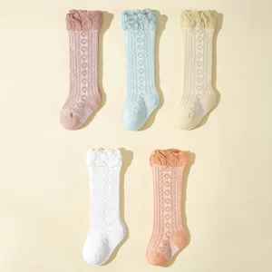 Children Baby Socks Cute Summer Style Breathable Comfortable Casual Lace Colorful Sock