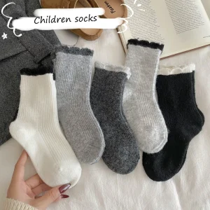 Children Knitting Socks Kids Socks Winter Keeping Warm Wool Socks HYC 108