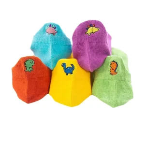Children’s Ankle Butterfly Casual Thin Cute Solid Color Knitted Kids Socks Spring Summer