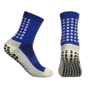 Children’s Ankle Soccer Socks Anti Slip Sweat Absorbent Knitted Dot 100% Nylon Eco Friendly Breathable Football Training Socks