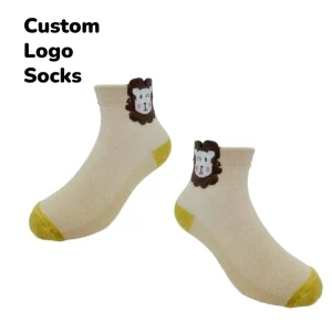 Children’s Ankle Socks Knitted Cotton Blend Breathable Anti Bacterial Sporty Casual Cute Animal Pattern Socks School All