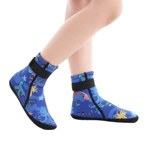 Children’s Anti Scratch Diving Socks Camouflage Swimming Diving Anti Slip Beach Socks
