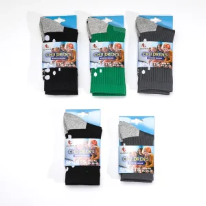 Children’s Anti Slip Sports Socks Breathable Cotton Kids Athletic Socks for Basketball Soccer