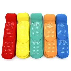 Children’s Anti slip Socks Mid tube Adult Playground Indoor Socks Trampoline Park Sport Grip Socks