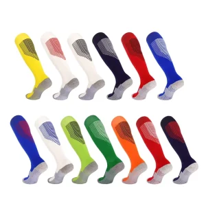Children’s Autumn Sports Non slip Eco Friendly Quick Dry Socks Towel Bottom Long Leg Football School Boys Girls Soccer Team