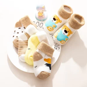 Children’s Cotton Socks Class a for Babies Winter Women’s and Men’s Mid calf Socks
