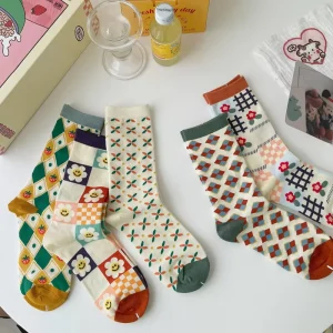 Children’s Cute Cartoon Sport Stockings Autumn and Winter