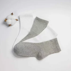 Children’s Mid-calf Knitted Socks Summer Suitable Boys’ Baby and Toddler Student Casual Antibacterial Socks for Youth