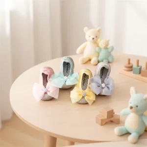 Children’s New Born Socks Autumn Winter Cartoon Pattern Crew School Girls Socks Cotton Shoes Socks
