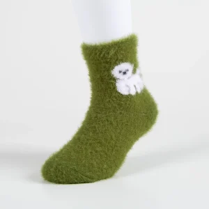 Children’s Plush Socks Anti Bacterial Breathable Thick Casual Design High Quality Cotton Baby Animal Prints Girls Boys Autumn
