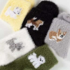 Children’s Plush Sport Warm Thick Casual Socks High Quality Cotton Cute Funny Animal Designs Girls Boys Eco-Friendly