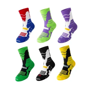 Children’s Sports Socks Cotton Green Cute Student Mesh Socks With Cartoon Puppy Cute Comfortable Students Pupils