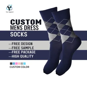 Classic Men’s Business Socks Ultra Thin Seamless Toe Formal Socks for Dress Shoes 6 Pair 1 Box
