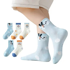 Classic Polka Dot Kids Socks Kid Cotton Socks for Baby and Toddler
