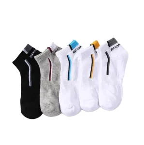 Cmax Cotton Men’s Socks New Ankle Socks Summer Thin Breathable Sports Men Casual Adults Knitted North American Europe Support