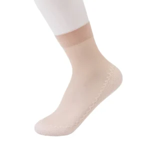 Cmax Women Socks Transparent Thin Socks for Women Ladies Nylon Socks